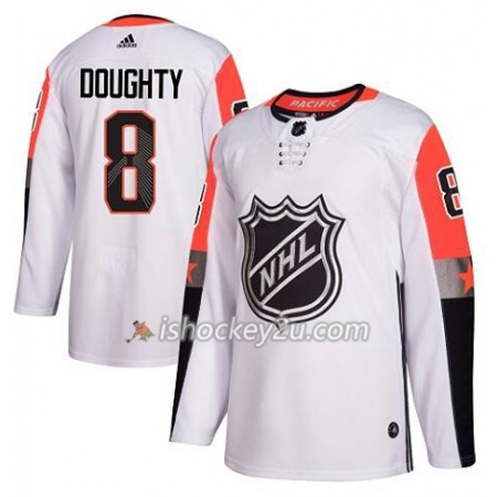 Mænd Los Angeles Kings Trøje Drew Doughty 8 2018 NHL All-Star Pacific Division Adidas Hvid Authentic